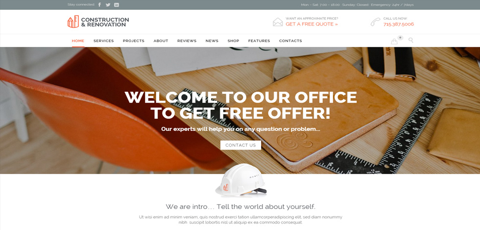 Home page