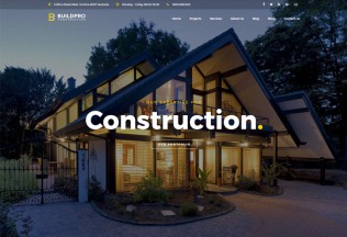 BuildPro – Premium Resposnive Building & Construction WordPress Theme