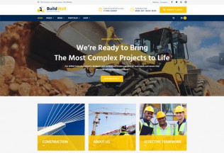 BuildWall – Premium Responsive Construction Company WordPress Theme