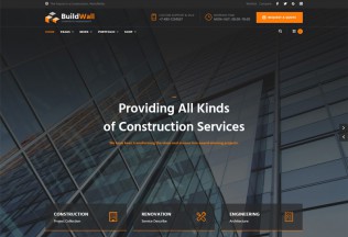BuildWall – Premium Responsive Construction Company WordPress Theme