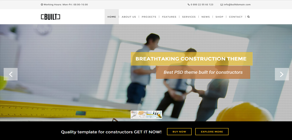Home page