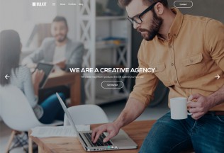 Bulkit – Premium Responsive Agency and SaaS HTML5 Template