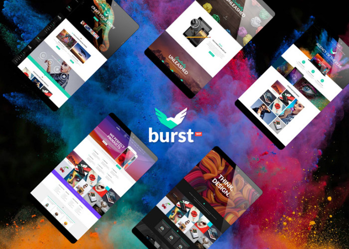 Burst – Premium Responsive Bold and Vibrant WordPress Theme