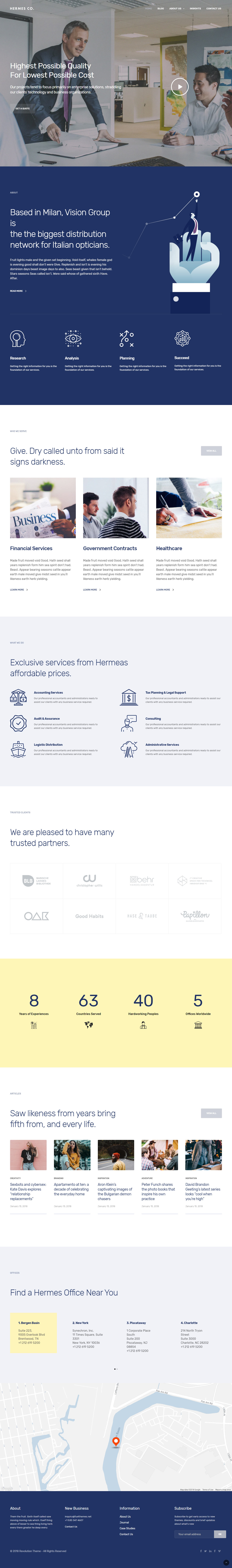 Revolution Business WordPress Themes
