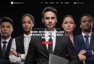 Business Lounge – Premium Responsive Business & Consulting WordPress Theme