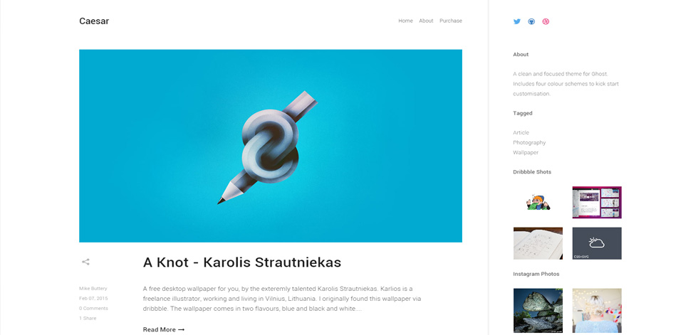 Home page