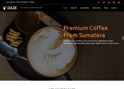 Best Cafe and Bar Muse Templates in 2015