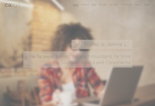 Caligo – Premium Responsive Portfolio / Resume & CV Bootstrap 4 HTML5 Template