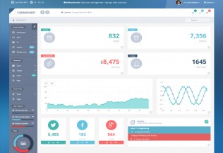 Cannavaro – Premium Responsive Notepad Memo Admin Dashboard HTML5 Template