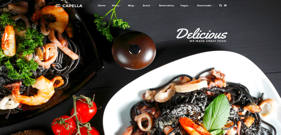 Welcome page