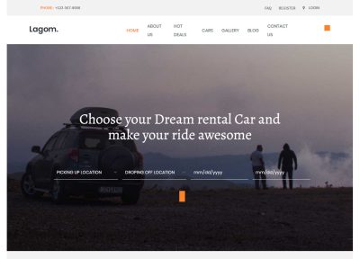4 Latest Car Automotive WordPress Themes 2018