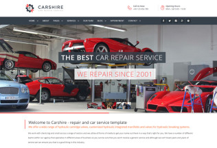 Car Shire – Premium Responsive Auto Mechanic & Car Repair WordPress Theme