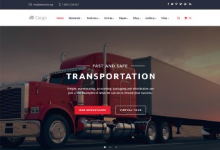 Cargo – Premium Responsive Multipurpose Transportation HTML5 Template