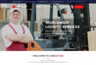 Cargo HUB – Premium Responsive Transportation Logistics HTML5 Template