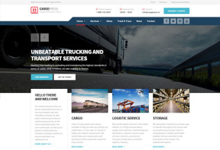 CargoPress – Premium Responsive Logistic, Warehouse & Transport HTML5 Template
