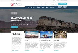 CargoPress – Premium Responsive Logistic, Warehouse and Transport WordPress Theme