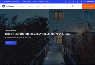 casaRoyal – Premium Responsive Real Estate WordPress Theme