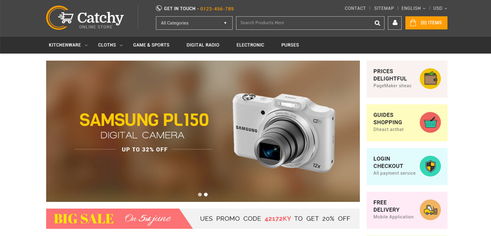 Home page