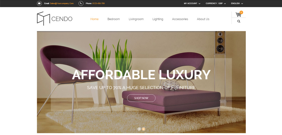 Home page