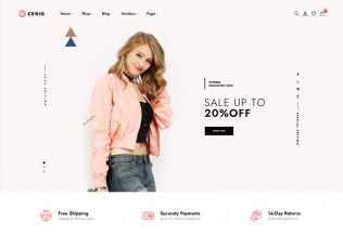 Cerio – Premium Responsive Fashion WooCommerce WordPress Theme