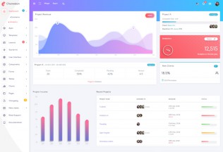 Chameleon Admin – Premium Responsive Dashboard HTML5 Template