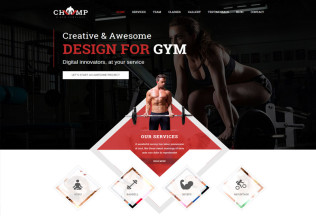 Champ – Premium Responsive Gym, Fitness & Yoga HTML5 Template