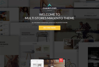 Champions – Premium Responsive Creative Multi-Purpose Magento Themes