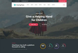 Charitious – Premium Responsive Fundraising Charity WordPress Theme