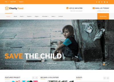 Best Responsive Crowdfunding Website Templates 2016
