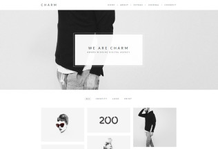 Charm – Premium Responsive Portfolio for Freelancers & Agencies WordPress Theme