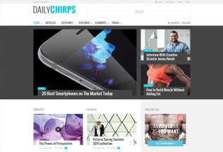 Chirps – Premium Responsive Magazine WordPress Theme