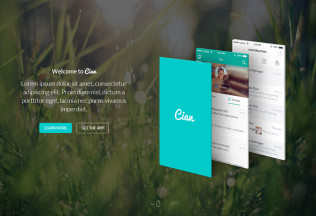 Cian – Premium Responsive App Landing Page WordPress Theme