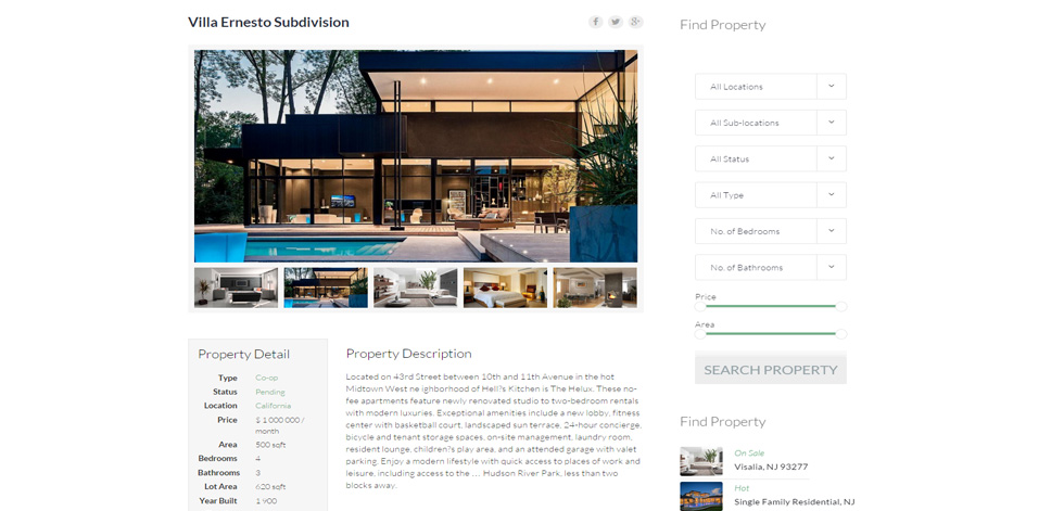 Property details
