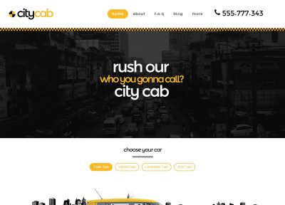 Best Responsive Taxi Firm WordPress Themes in 2015
