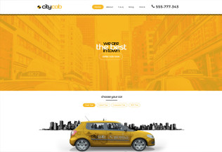 CityCab – Premium Responsive Taxi Company & Taxi Firm WordPress Theme