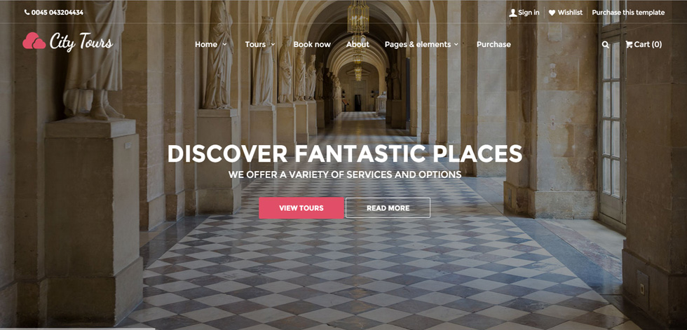 Home page