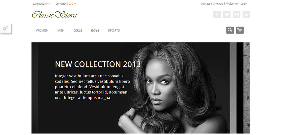 Home page