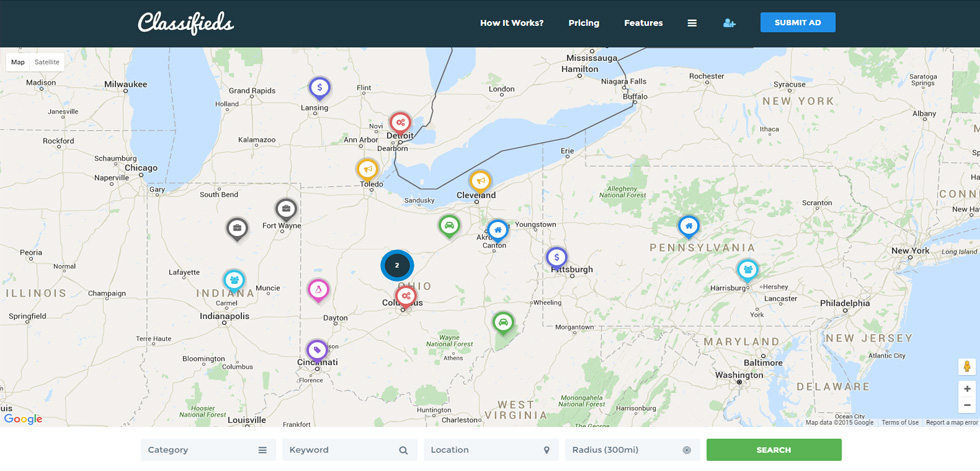 Home page