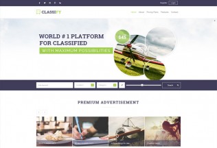 Classify – Premium Responsive Classified Ads WordPress Theme