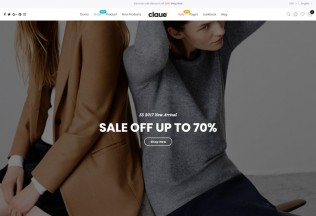 Claue – Premium Responsive Clean Prestashop 1.7 theme