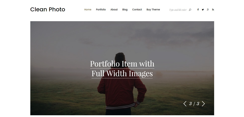 Home page