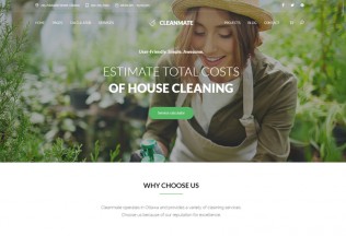 CleanMate – Premium Responsive Gardening WordPress Theme