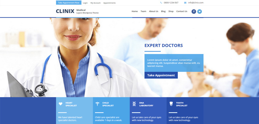 Home page