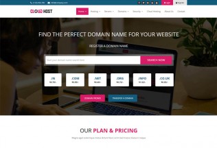 Cloud Host – Premium Responsive Hosting HTML5 Template