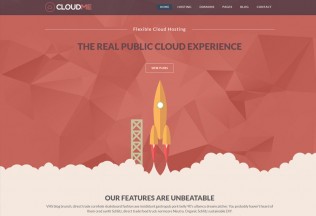 Cloud Me – Premium Responsive Web Hosting HTML5 Template