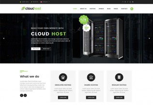 CloudHost – Responsive Hosting WordPress Theme