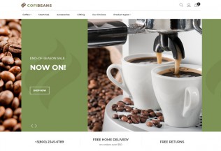 CofiBeans – Premium Responsive Coffee Shop Magento Theme
