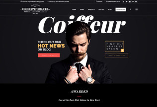 Coiffeur – Premium Responsive Hair Salon WordPress Theme