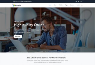 Comely – Premium Responsive Multipurpose Business Drupal 8 Theme