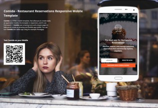 Comida – Premium Responisve Restaurant Reservations Mobile HTML5 Template